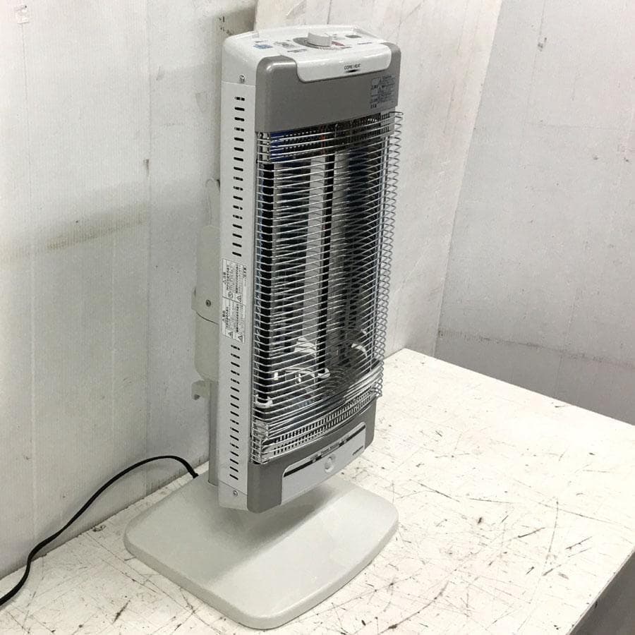 コロナ　DH-1218R 電気ストーブ コアヒート シーズヒーター 首振り機能