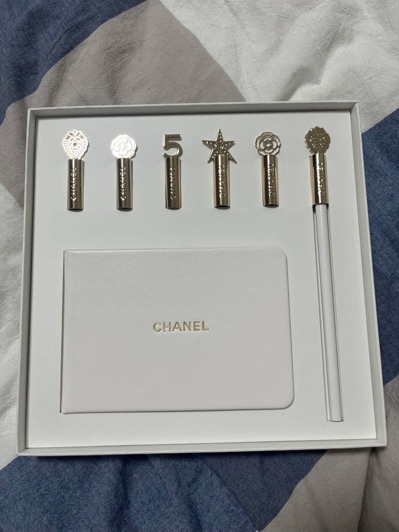 新品 Chanel ノート&ペンシルセット