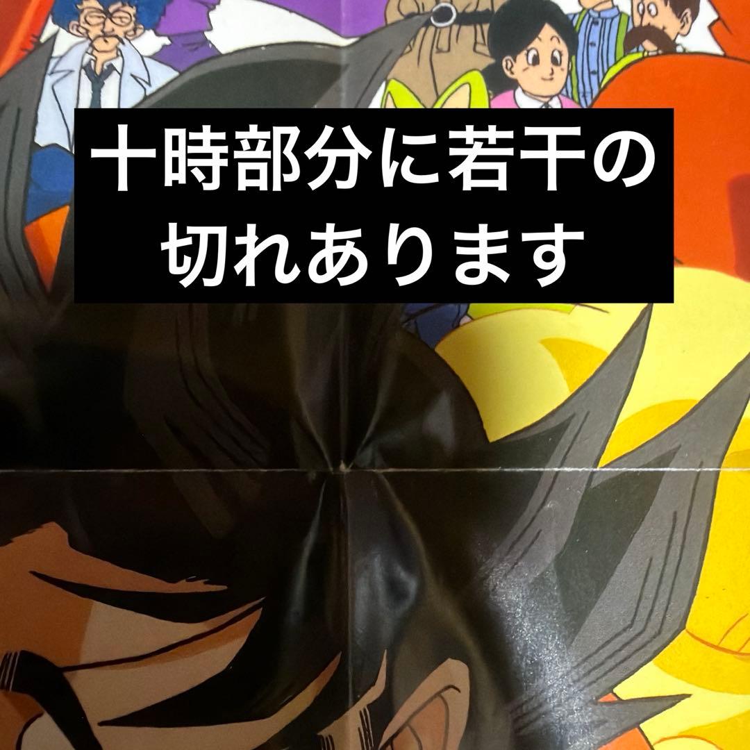 ドラゴンボール　大全集　B1サイズ　ポスター　当時品　懸賞品　鳥山明