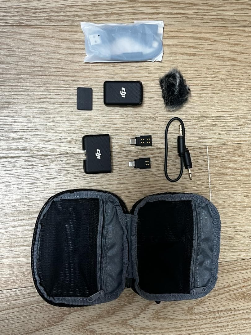 DJI Mic（トランスミッター×1 + レシーバー×1）