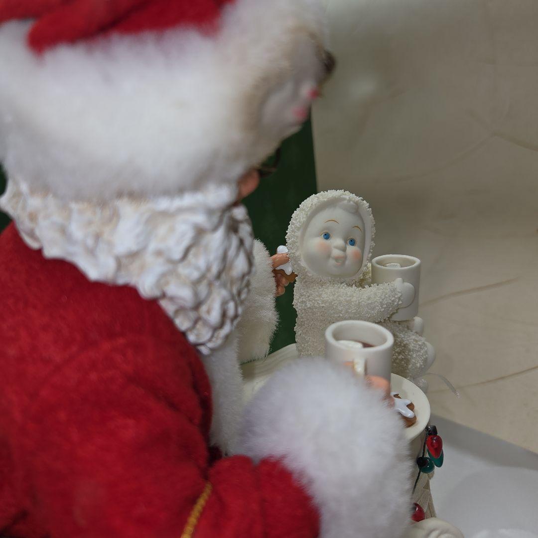 激レア　スノーベイビーとサンタフィギュア