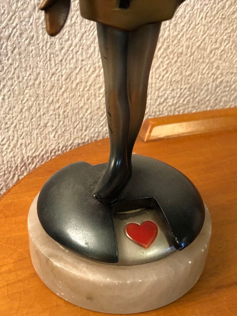 アンティーク　ハーレクイン　ジェスチャー　ツーフェイス　50s レトロ