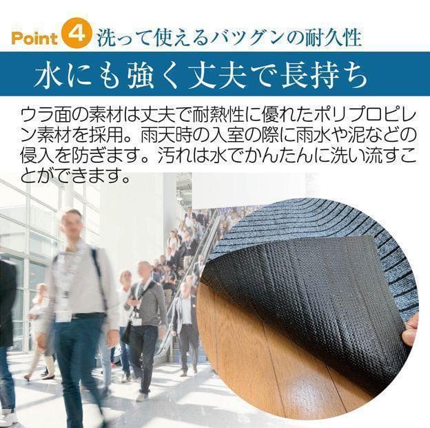 玄関マット フロアマット 屋内外兼用 裁断自由 90cm×7m 2404