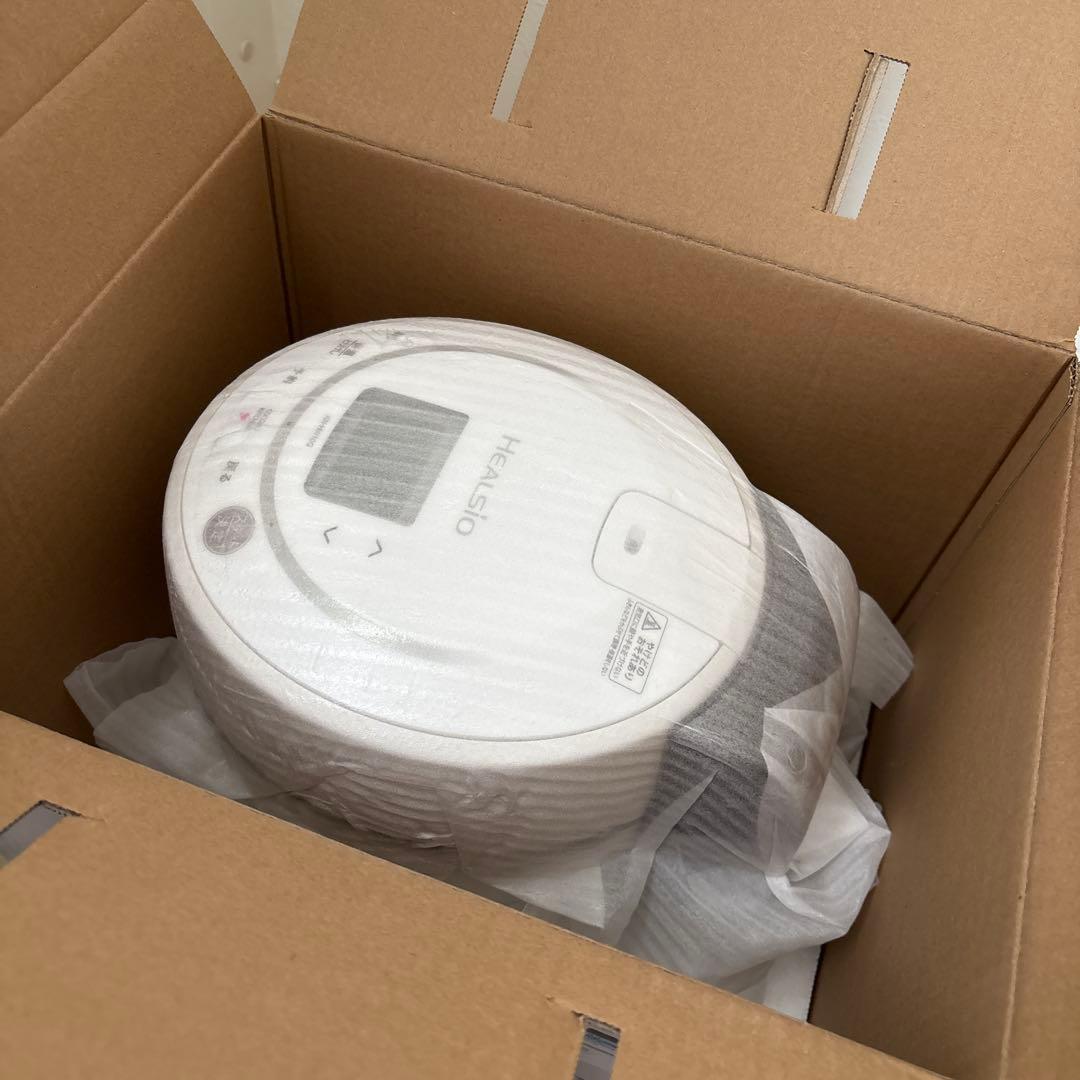 【匿名配送】SHARP HEALSIO KN-HW10G-W 水なし自動調理器