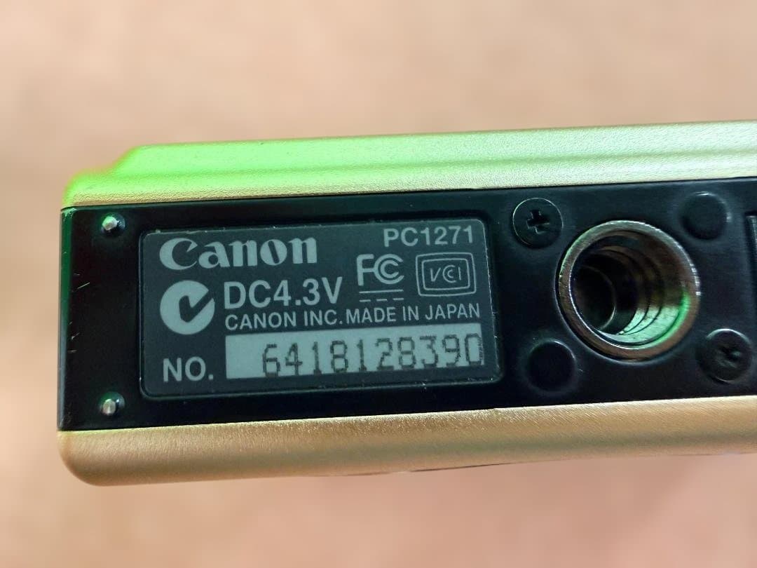 は*つ様 Canon IXY DIGITAL 20 IS ゴールド 稼働品 48