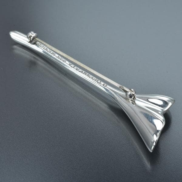 新品仕上げ◇ティファニー イチョウ ブローチ SV925 シルバー 磨き済 銀杏