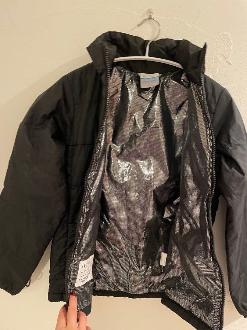 Columbia 子ども用スキーウェア ブラック 140