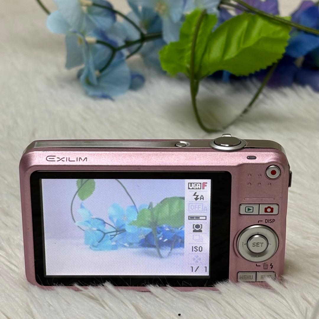 CASIO カメラ　エクシリム　EX-Z80 ピンク　コンデジ　動作品　訳あり