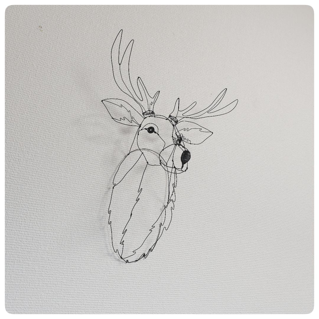 ワイヤーアート 鹿さん専用ページ②