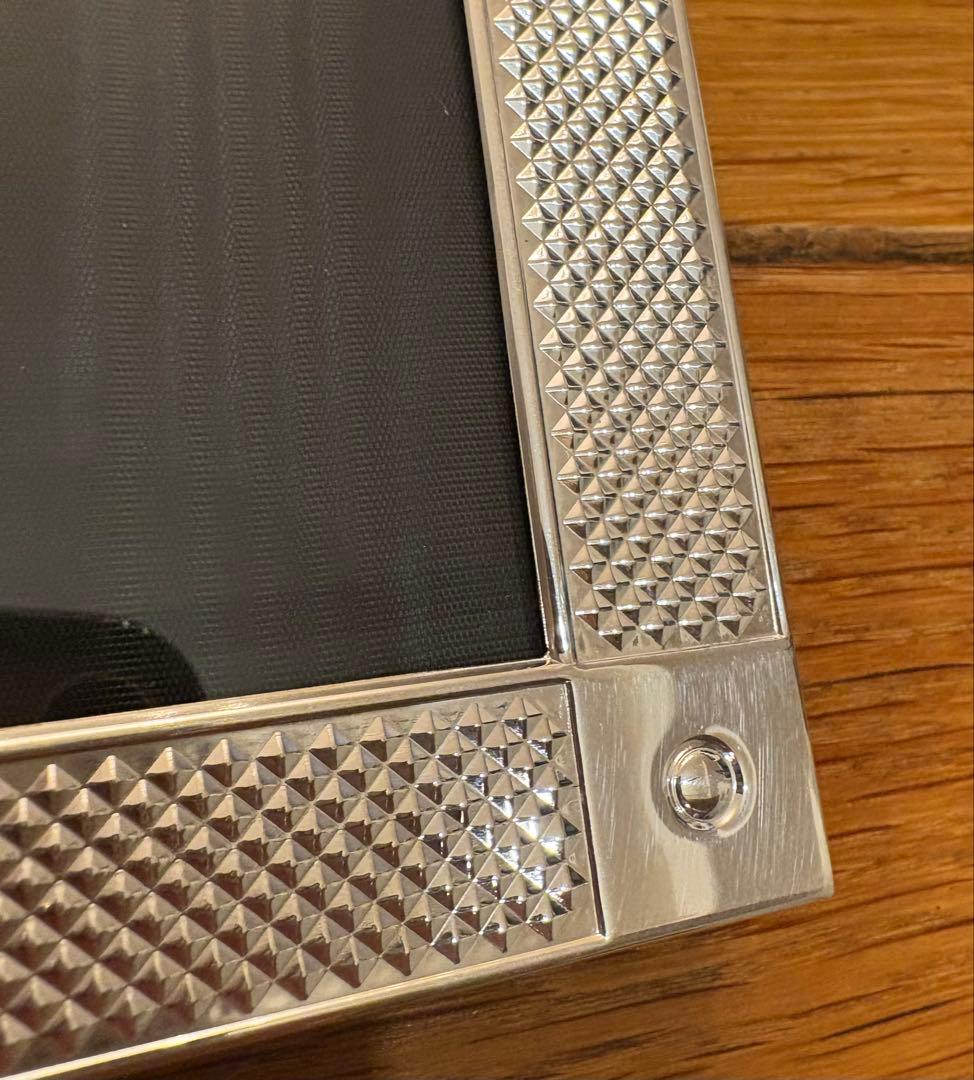 ティファニー スターリングシルバー ダイヤモンド ポイント 大型フォトフレーム