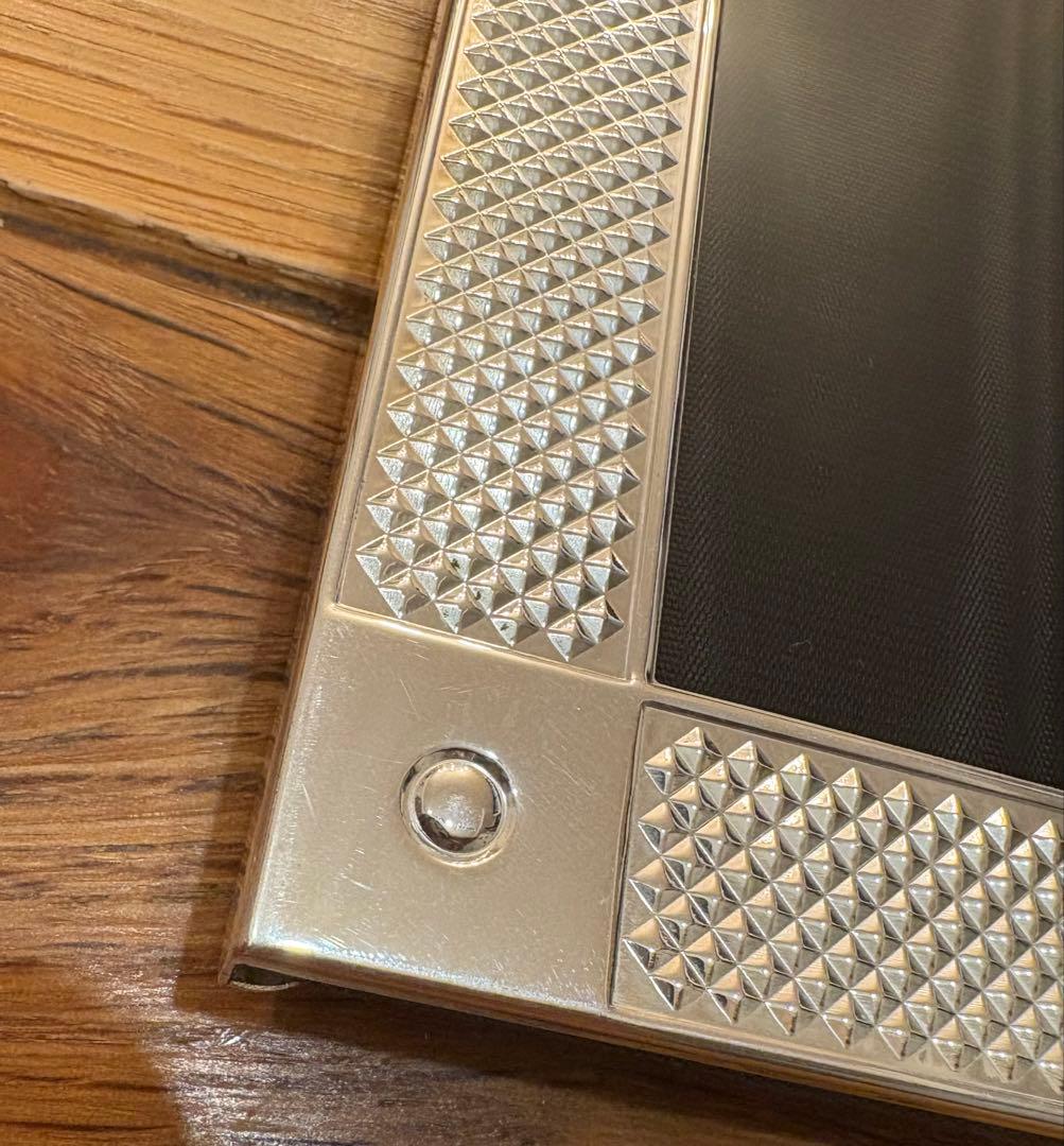 ティファニー スターリングシルバー ダイヤモンド ポイント 大型フォトフレーム