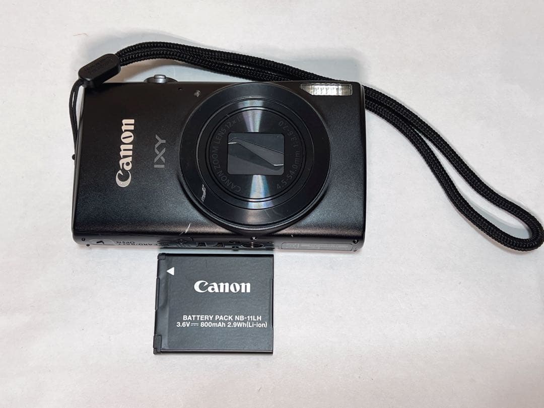 Canon IXY 170 コンパクトデジタルカメラ 本体　ブラック
