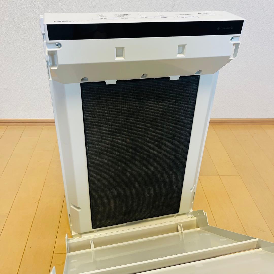 【美品】Panasonic F-VXW55-W 加湿空気清浄機2023年製