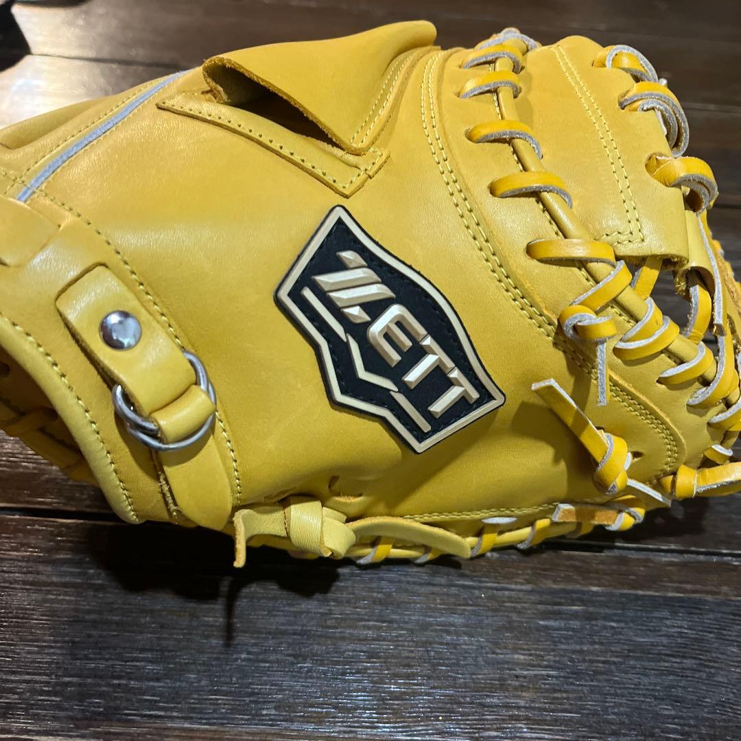ZETT イエロー 野球グローブ