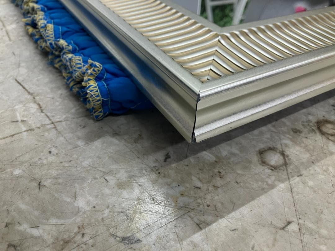 IKEA ミラー SONGE シルバー