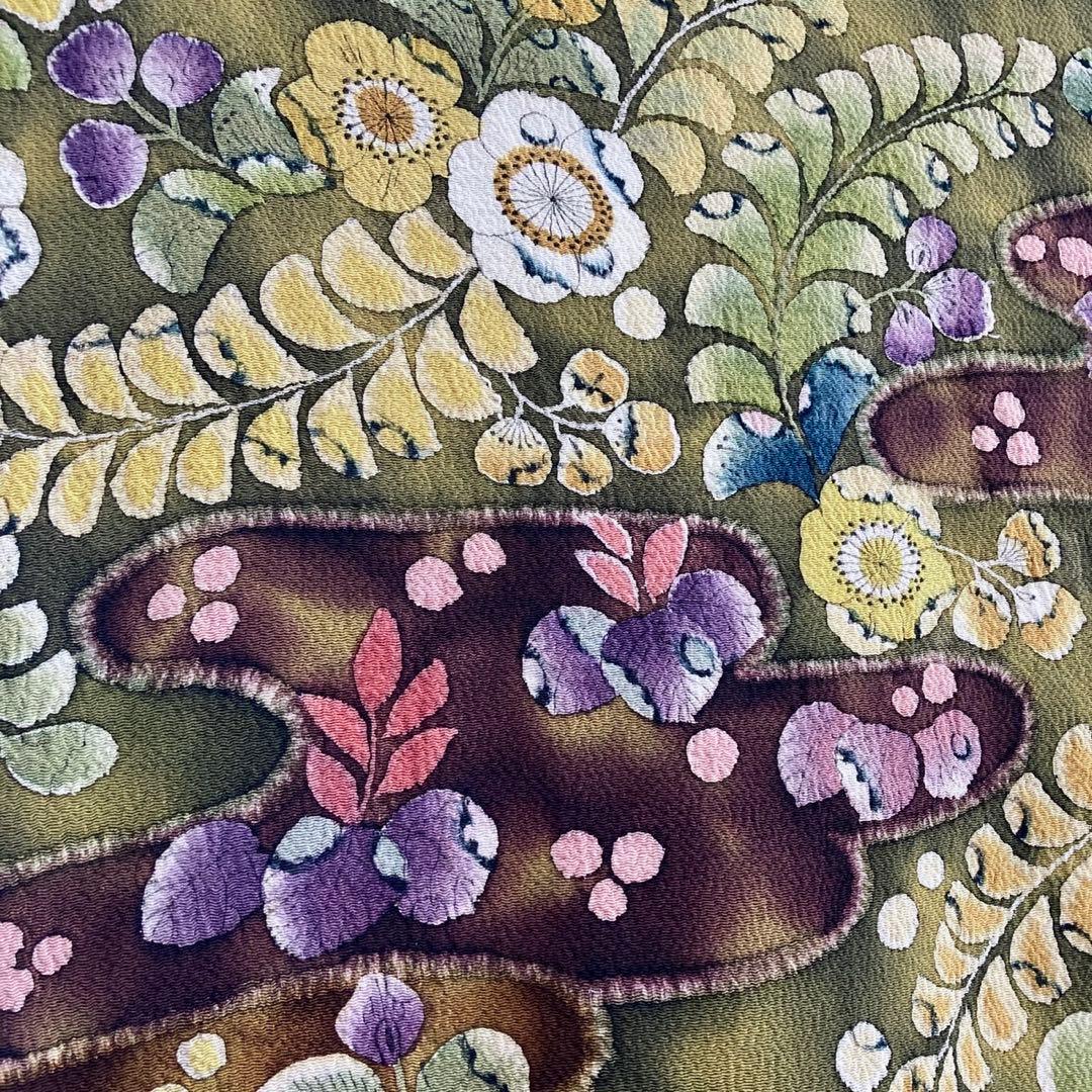 ★あやあや★辻ヶ花 訪問着 正絹 フルセット 入学式 卒業式 NO400