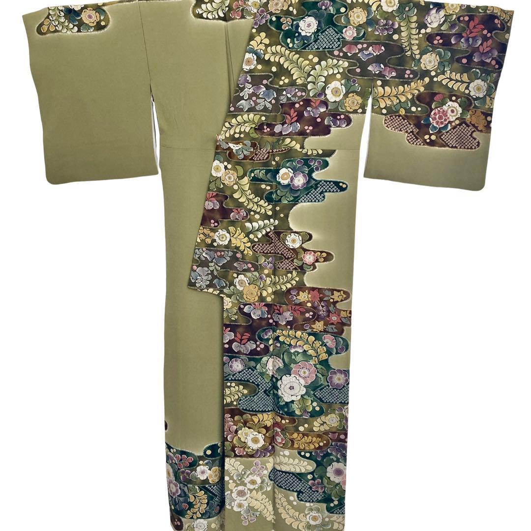 ★あやあや★辻ヶ花 訪問着 正絹 フルセット 入学式 卒業式 NO400