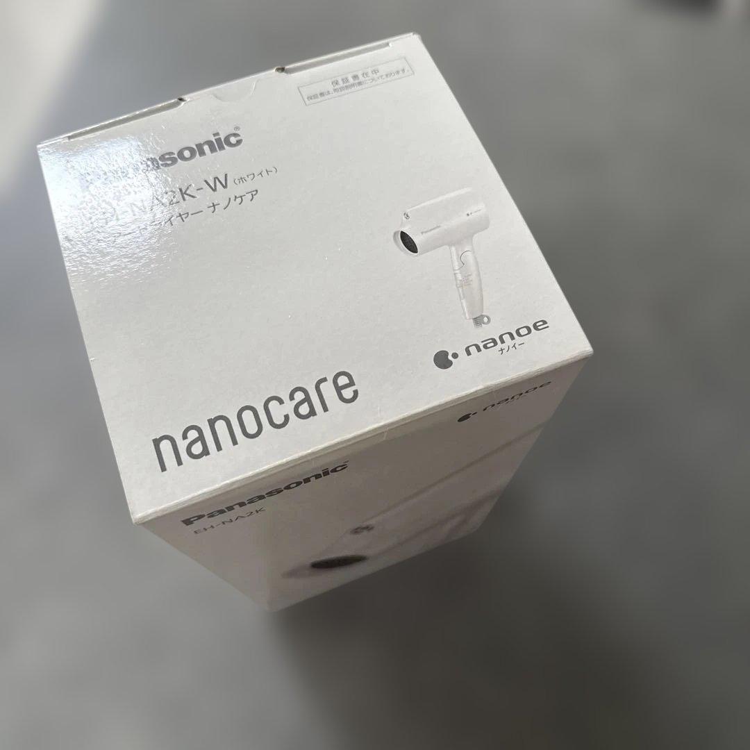 【 新品・未開封 】Panasonic ナノケア EH-NA2K ホワイト