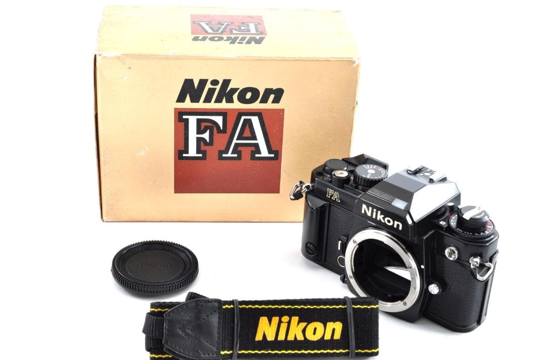 元箱付き Nikon FA データバックMF16付き 一眼レフカメラ 黒
