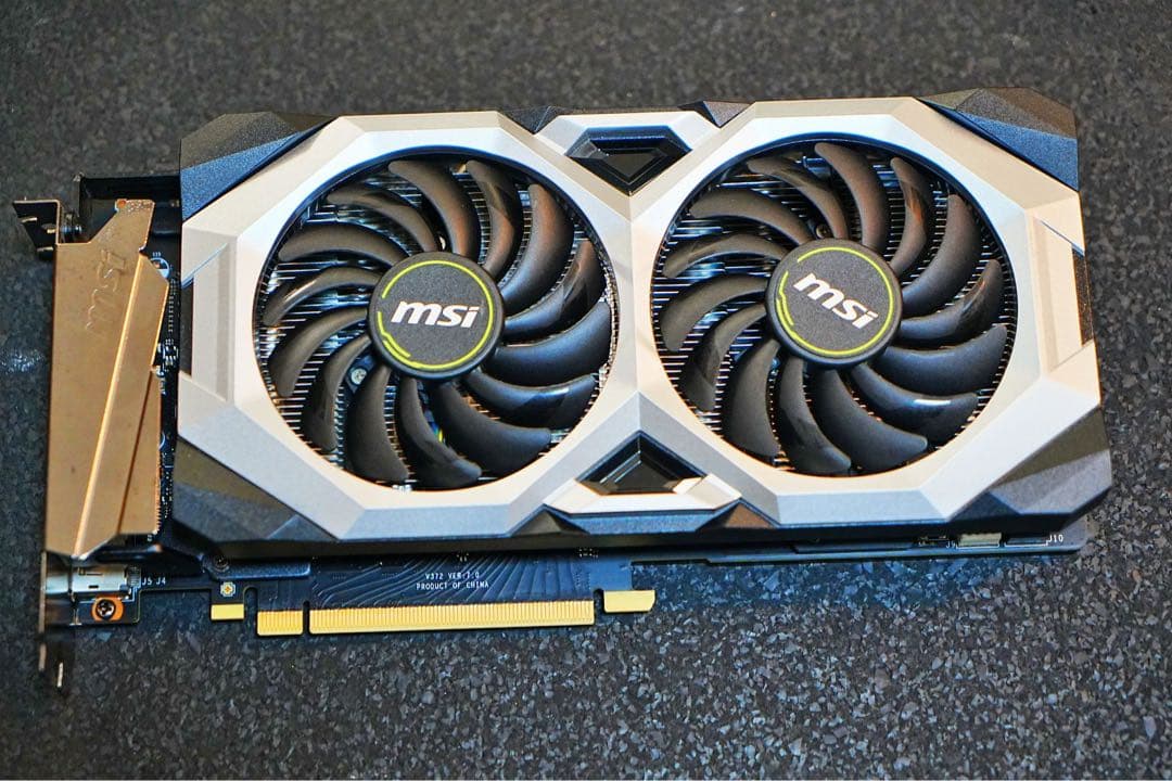 定価9.9万円 MSI GeForce RTX 2080 VENTUS V2