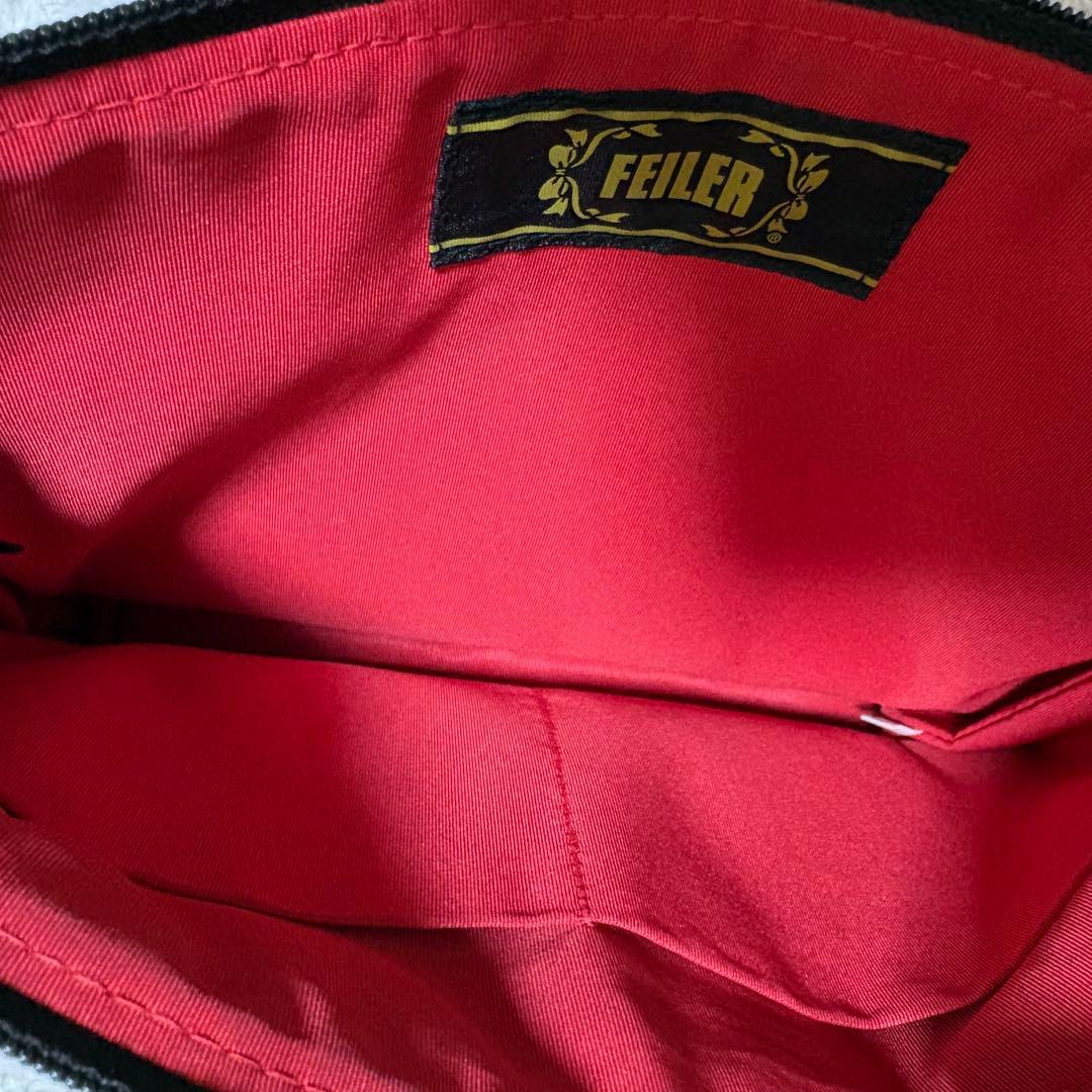 フェイラー ハローキティ コラボ 苺柄 ショルダーバッグ 斜めがけ ポシェット