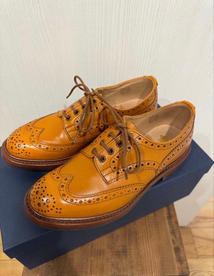 【超美品】 Triker's トリッカーズ バートン エイコン #6ハーフ