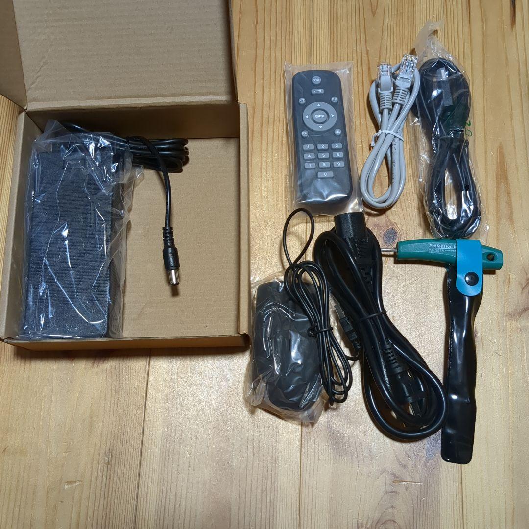 『新品・未使用品』oossxx マサミツ　防犯カメラ　4台　＋増設用カメラ１台