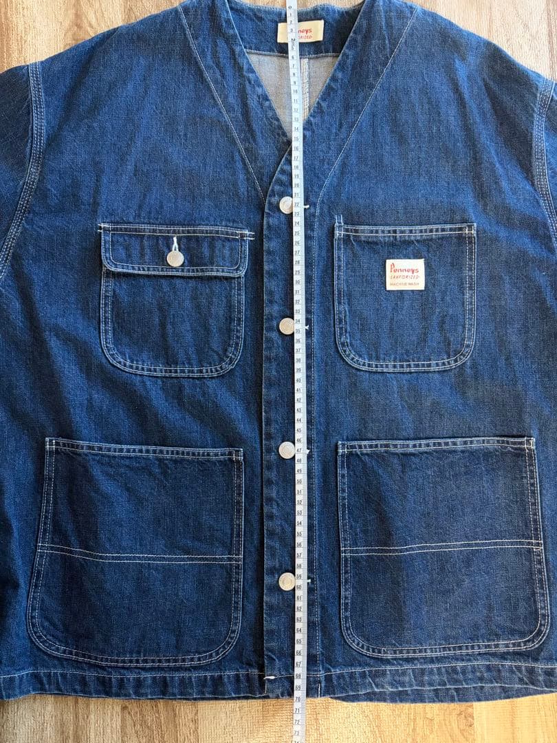 Penney's デニムオーバーオール・カバーオール　セットアップ