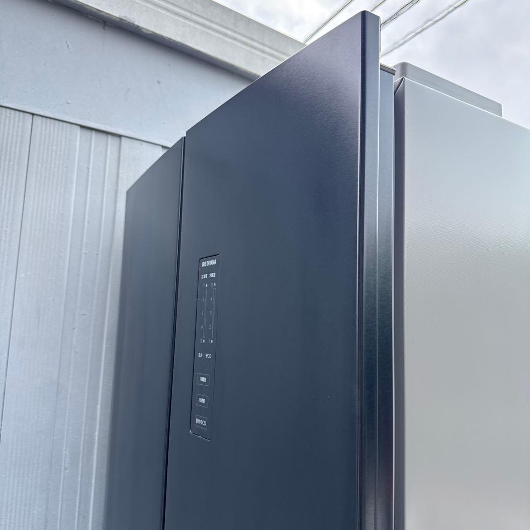 美品 アイリスオーヤマ 2022年製 冷蔵庫 320L 自動霜取 静音設計