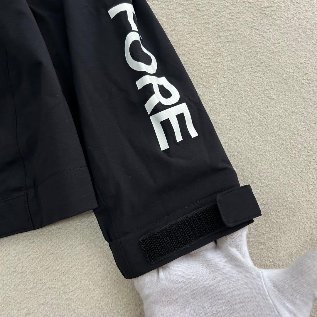 G/FORE ゴルフ 2way ジャケット ロゴプリント ジーフォア　黒　L