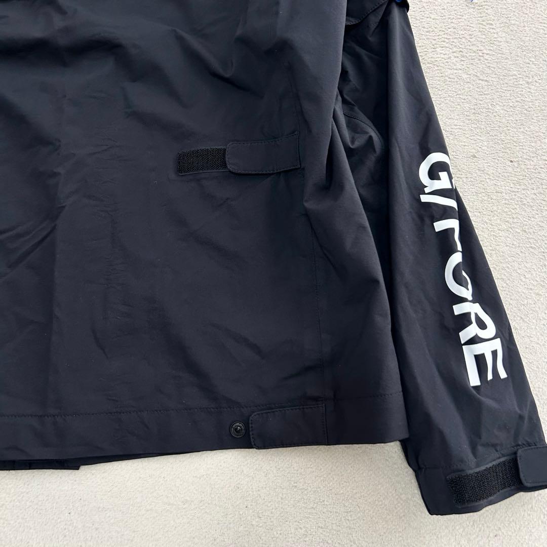 G/FORE ゴルフ 2way ジャケット ロゴプリント ジーフォア　黒　L