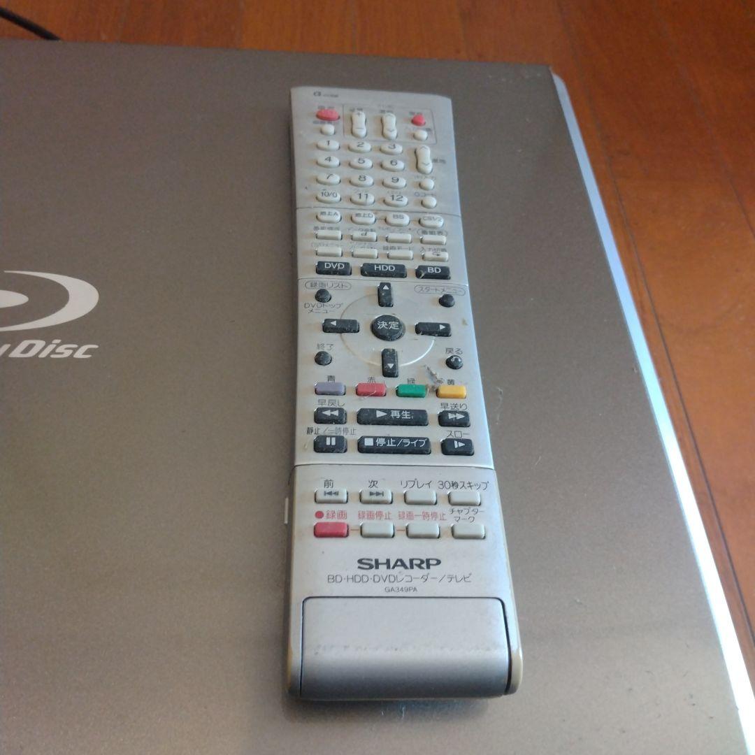 SHARP BD-HD100 Blu-ray/DVDレコーダー