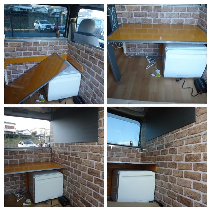 移動販売車の製作　キッチンカー用のパーツ一式と取付で25万円　サンバー限定