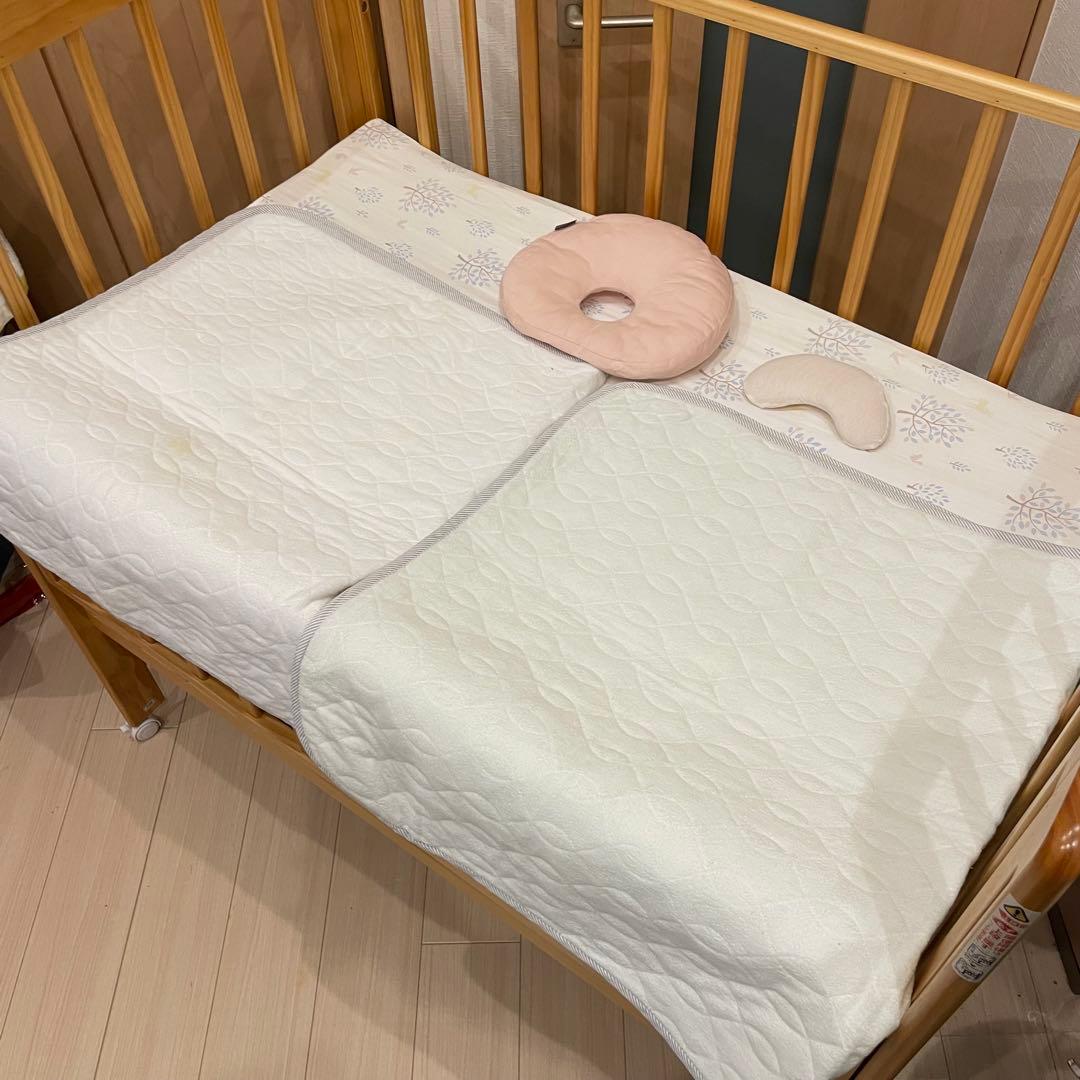 兵庫県 大阪府 KATOJI カトージ ベビーベット ハイタイプ ハイシート