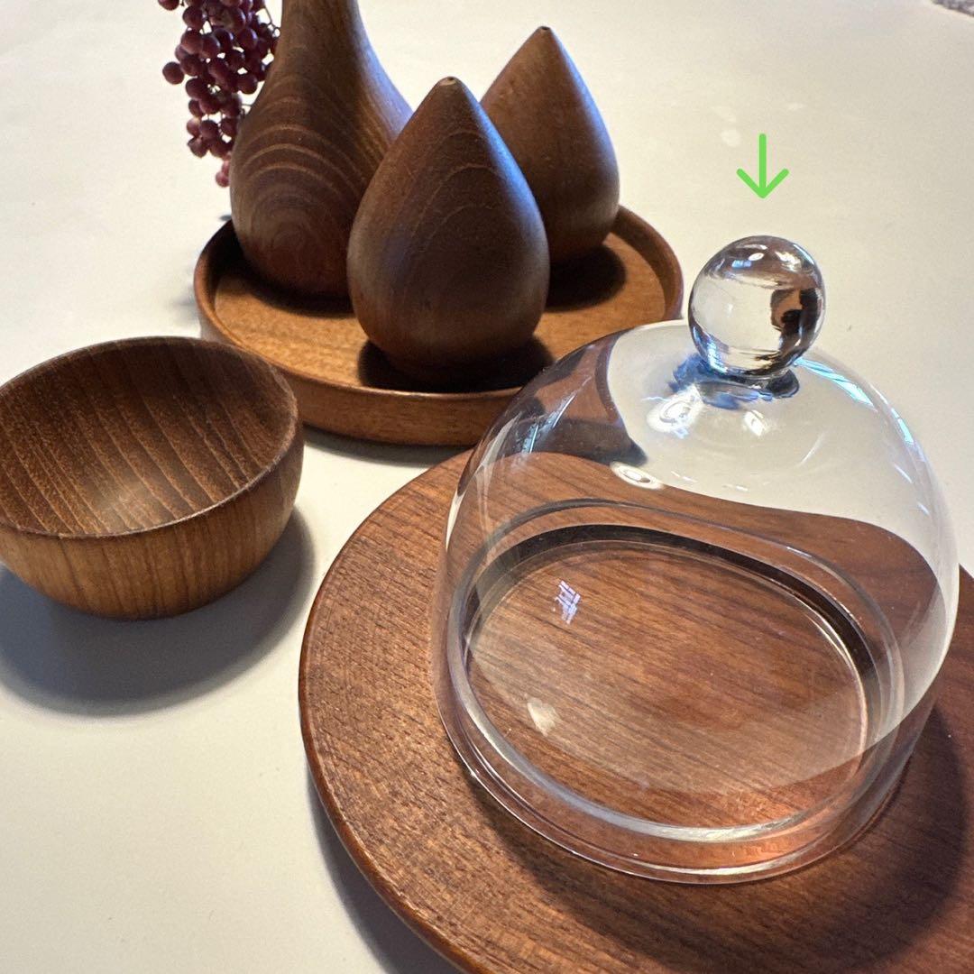 北欧vintage ガラスドーム