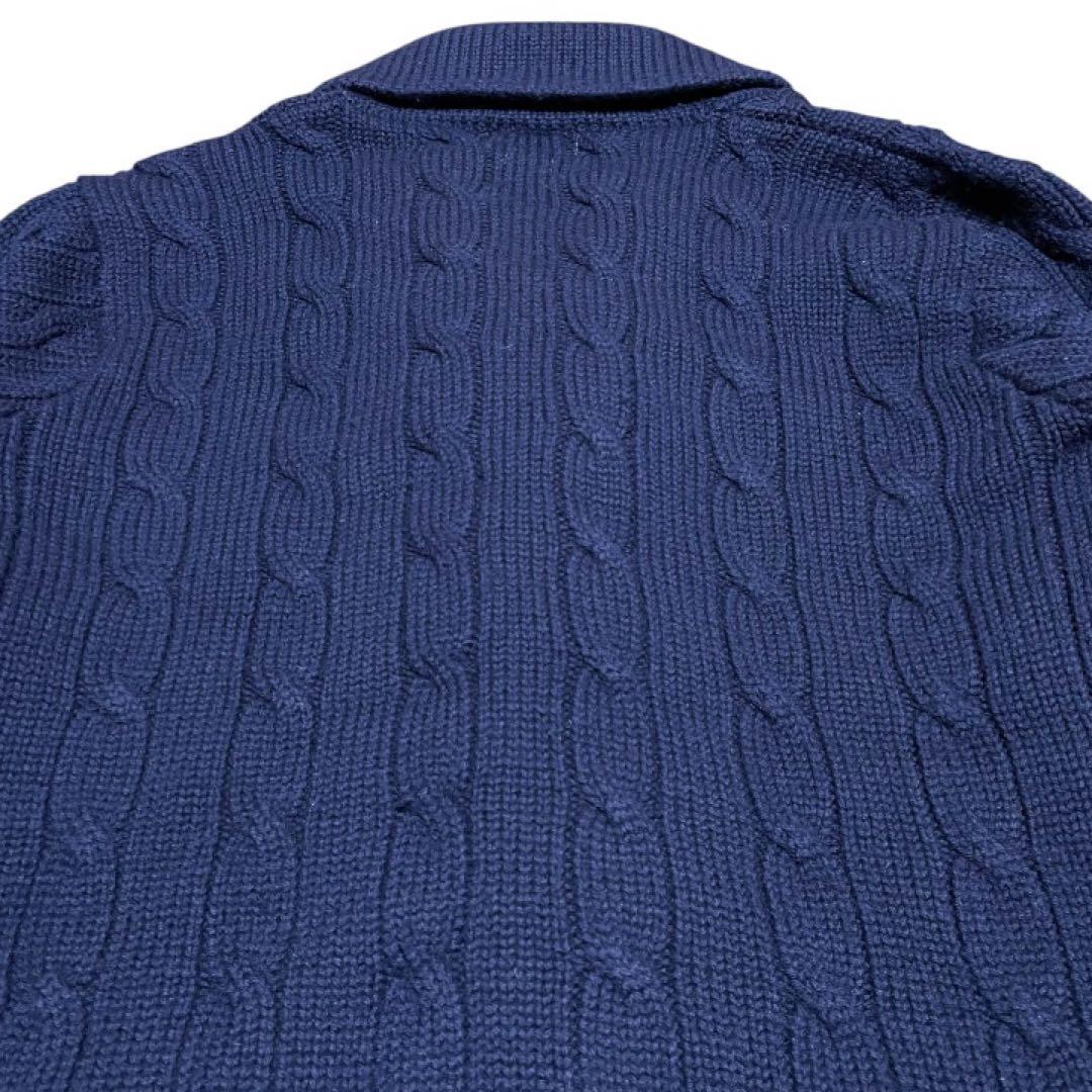 Polo By Ralph Lauren90s/ケーブルニット/ウール100%