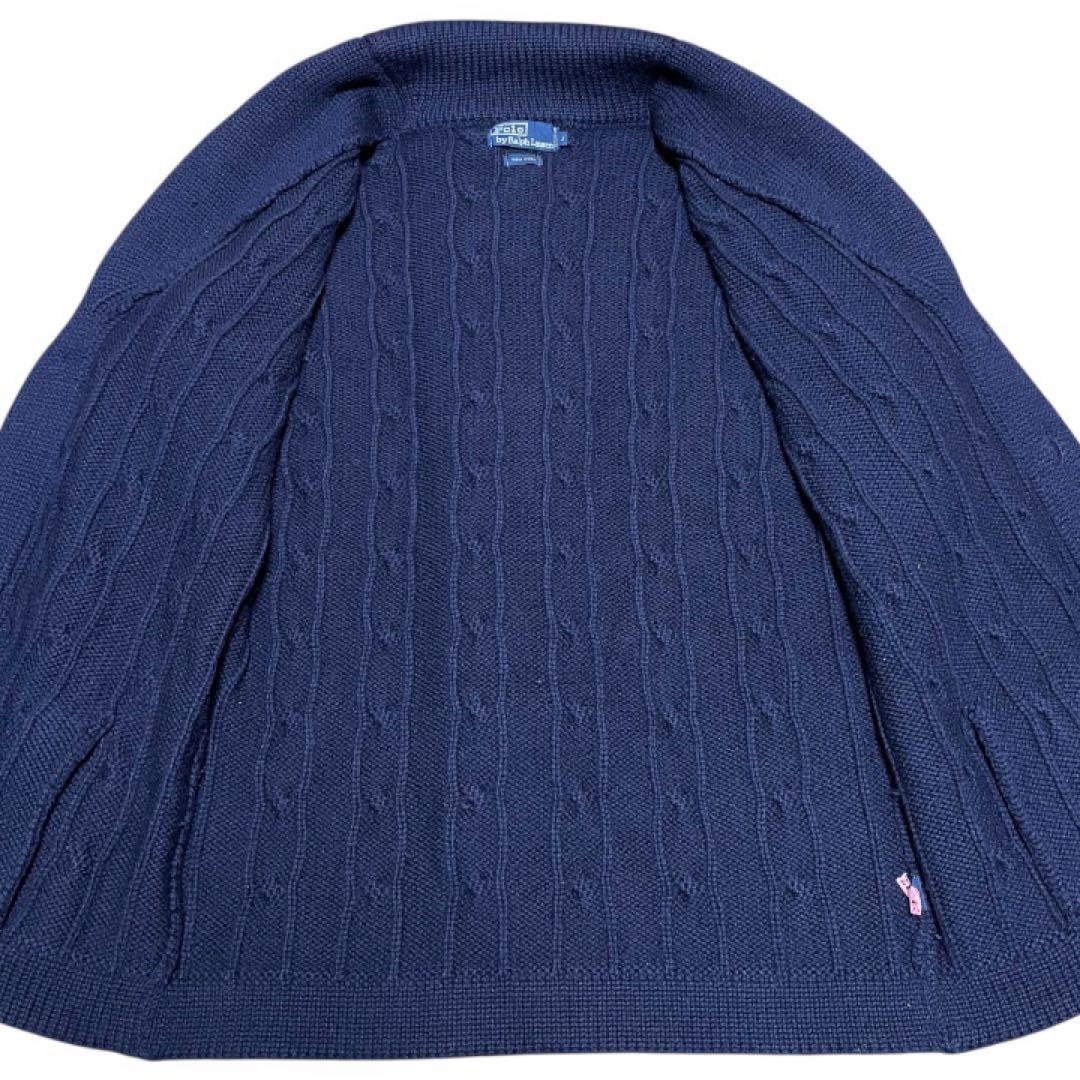 Polo By Ralph Lauren90s/ケーブルニット/ウール100%