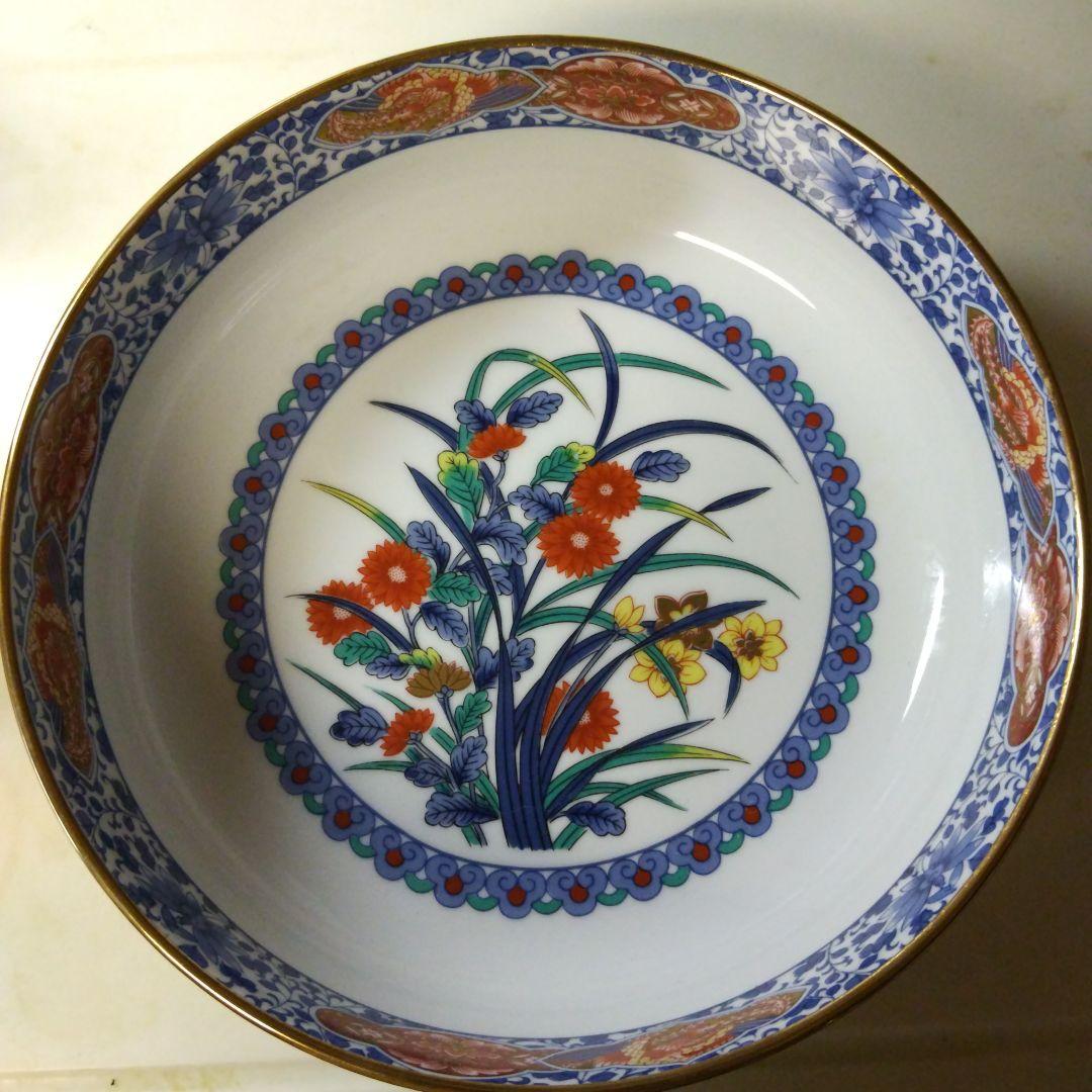 花柄 陶磁器 大皿