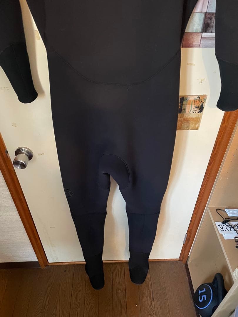 美品！BEWET！3mm極上起毛S2ドライスーツ！XL！ウルトラストレッチ！