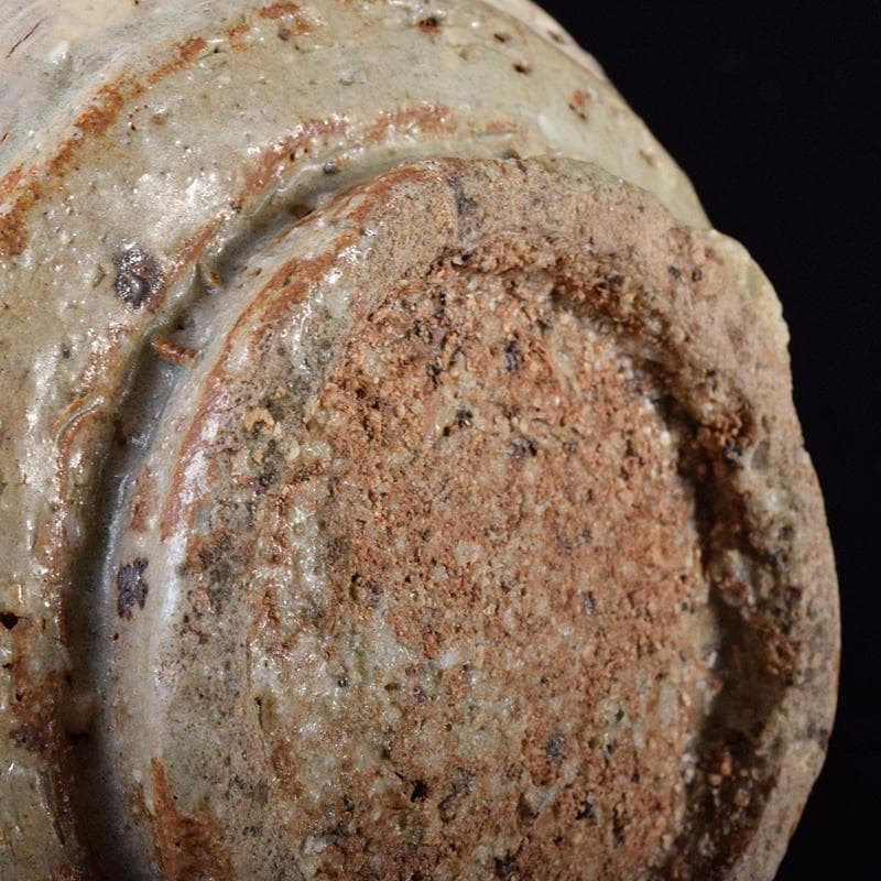 朝鮮美術　李朝　鶏龍山　鉄絵　花文　徳利　V　R8001