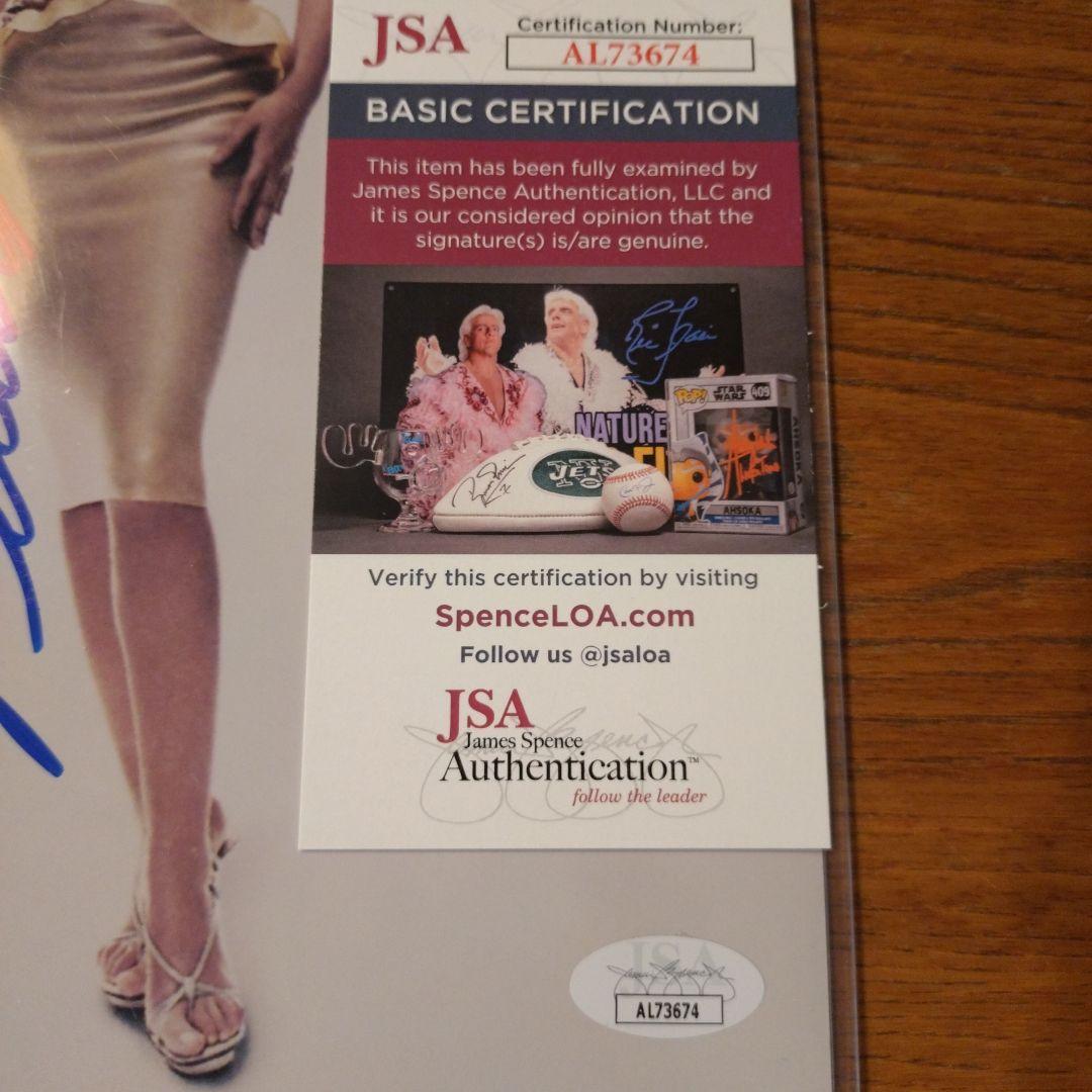 モニカ・ベルッチ　直筆サイン　オートグラフ　8×10インチ　東京コミコン