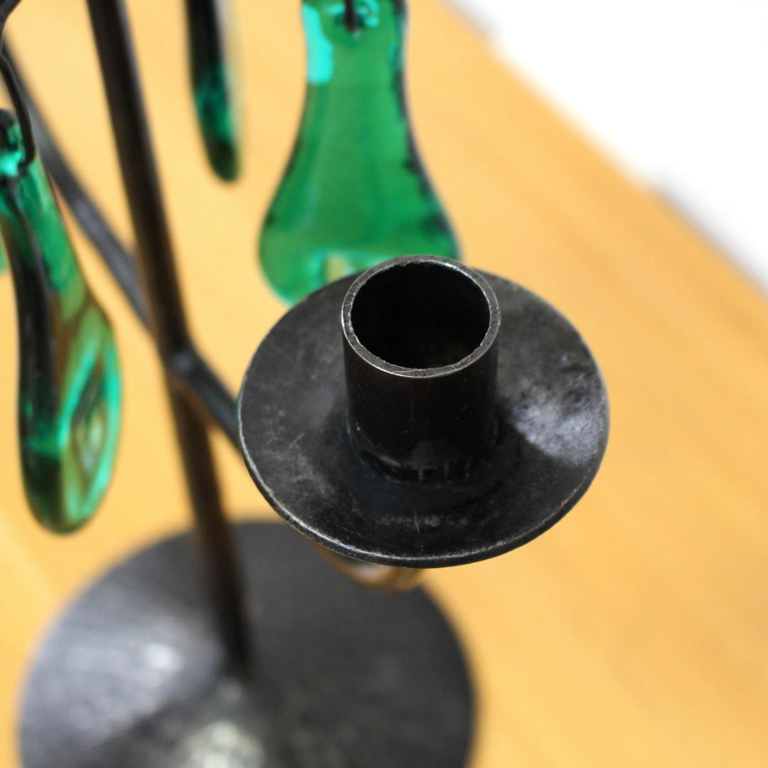 【超貴重】エリックホグラン　激レアカラー・完璧な刻印・初期型　キャンドルスタンド