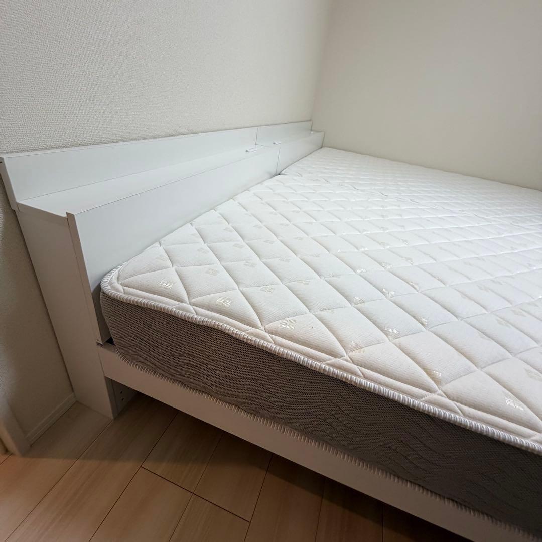 ダブルベット セミダブルベッド セット 引き取り