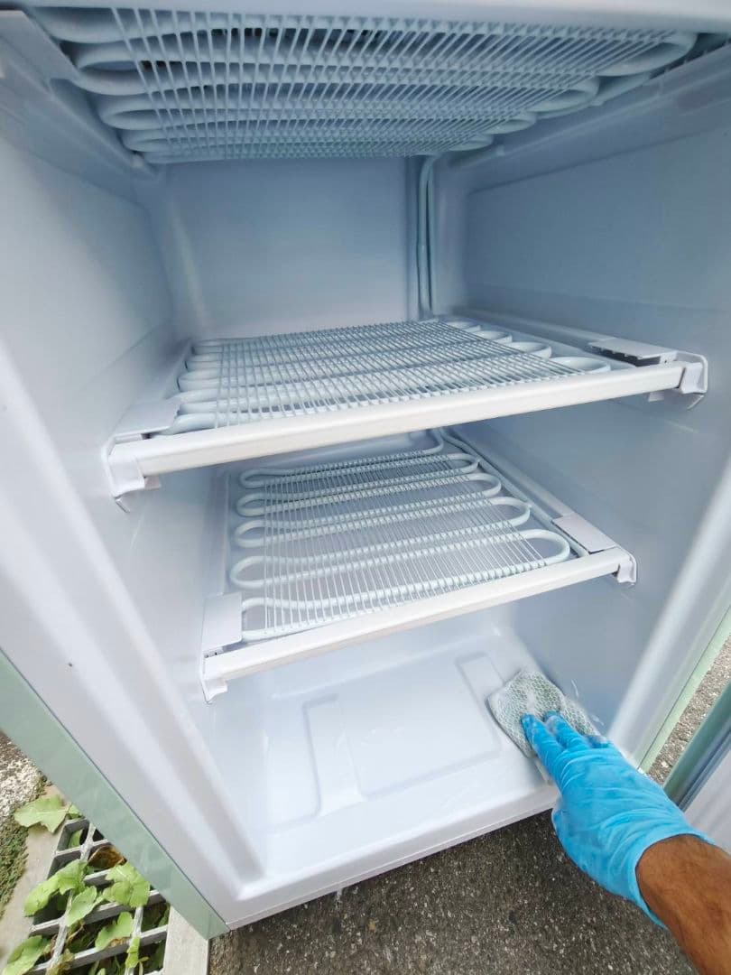 関東限 条件で無料配 22年 レトロ冷蔵庫 レトロ風冷蔵庫 レトロデザイン冷蔵庫