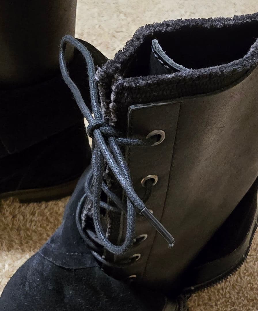 土日限定価格!!セグメントルパート　ロングブーツ