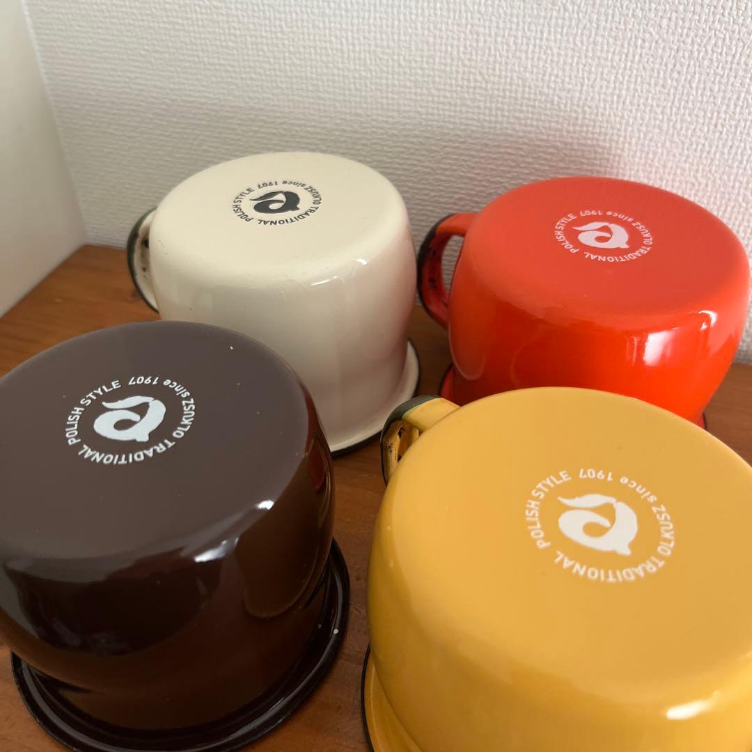 エマリアオルクシュ　マグカップ　ミキシングボウル　ホーロー　6点セット