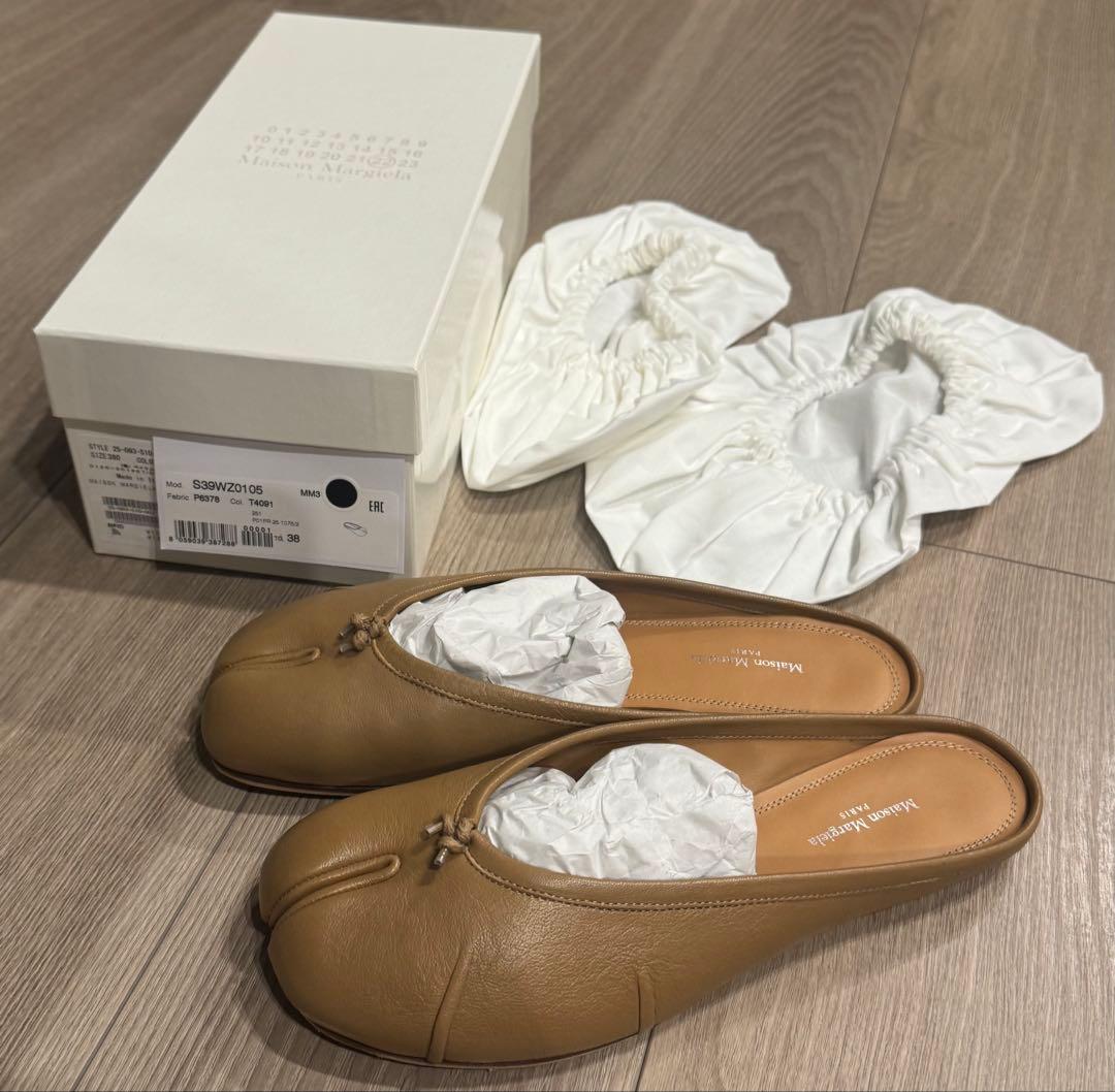 新品未使用　メゾンマルジェラ　タビ　ミュール　38