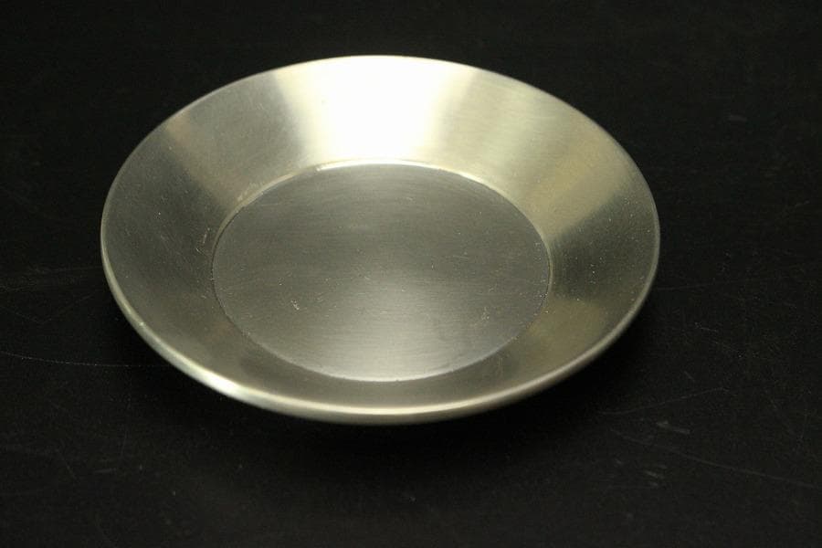 煎茶 蔵苑作 錫 茶入 茶托 瓶敷 まとめて (LC812)