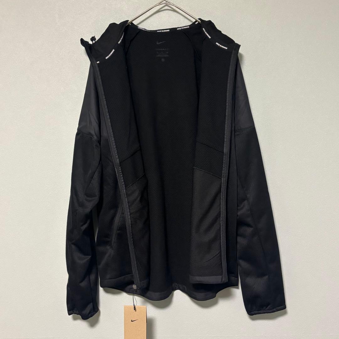 2XL 新品 ナイキ ランニングジャケット 防寒 サーマ ウィンドブレーカ