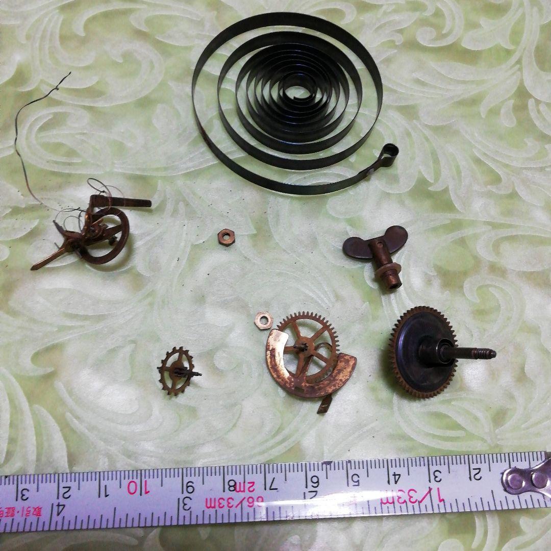 木製 水車小屋 時計 オルゴール ランプ アンティーク